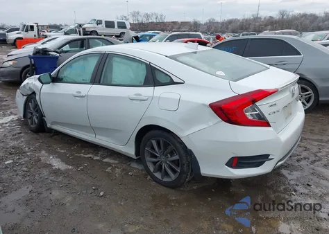 2019 Honda Civic Ex from USA, damaged, VIN 19XFC1F32KE013433